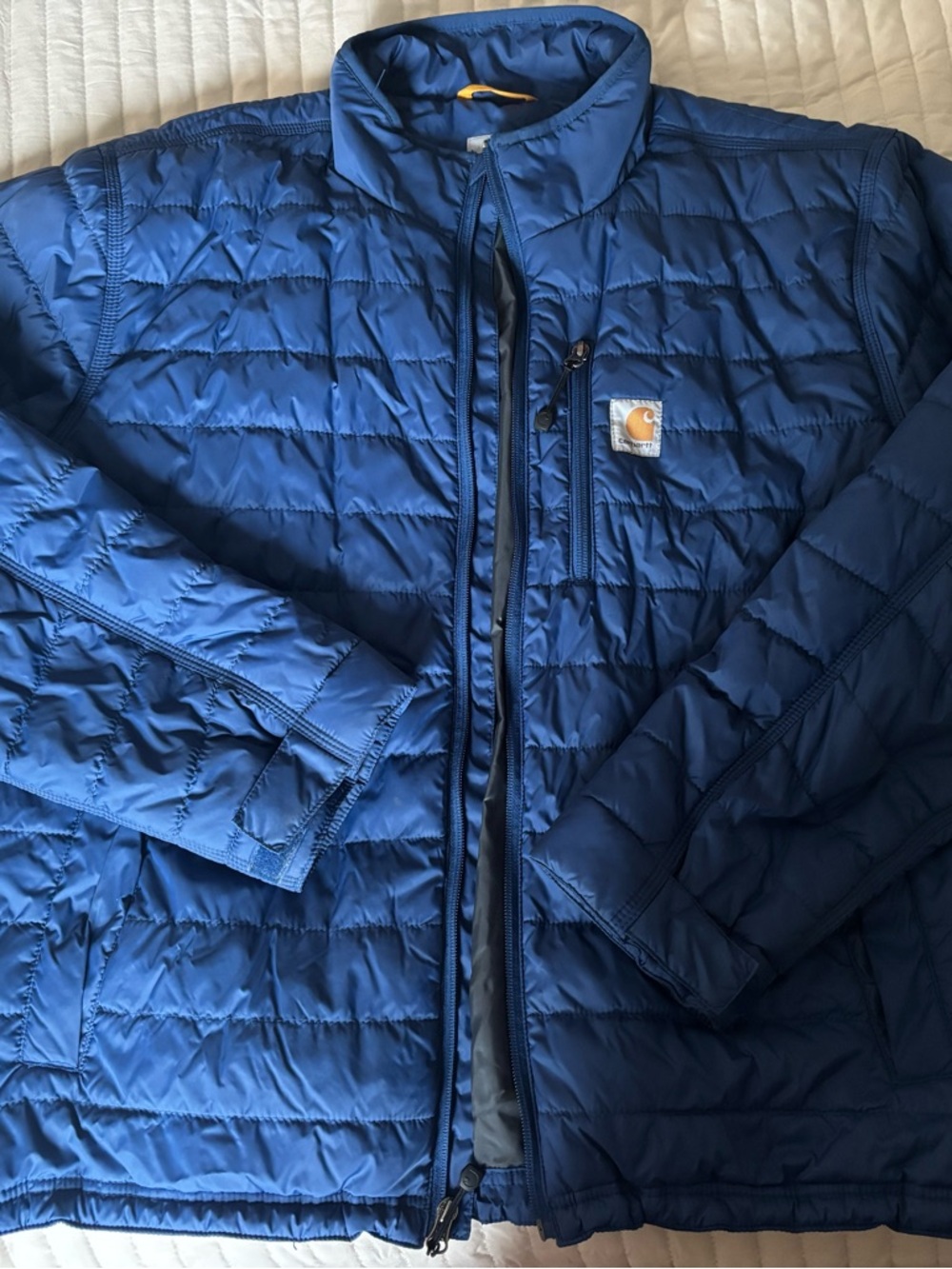 Carhartt Blue Puffer Jacket